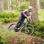 Tom exiting a corner using good technique