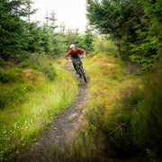 Tom riding natural flow trails