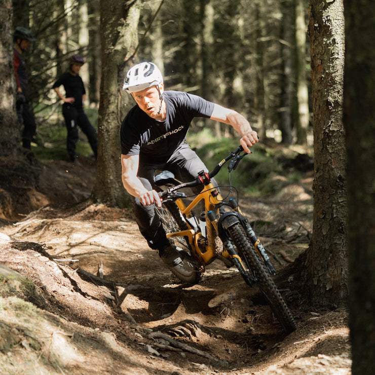 Steep and technical mountain bike tuition by Dirt School 